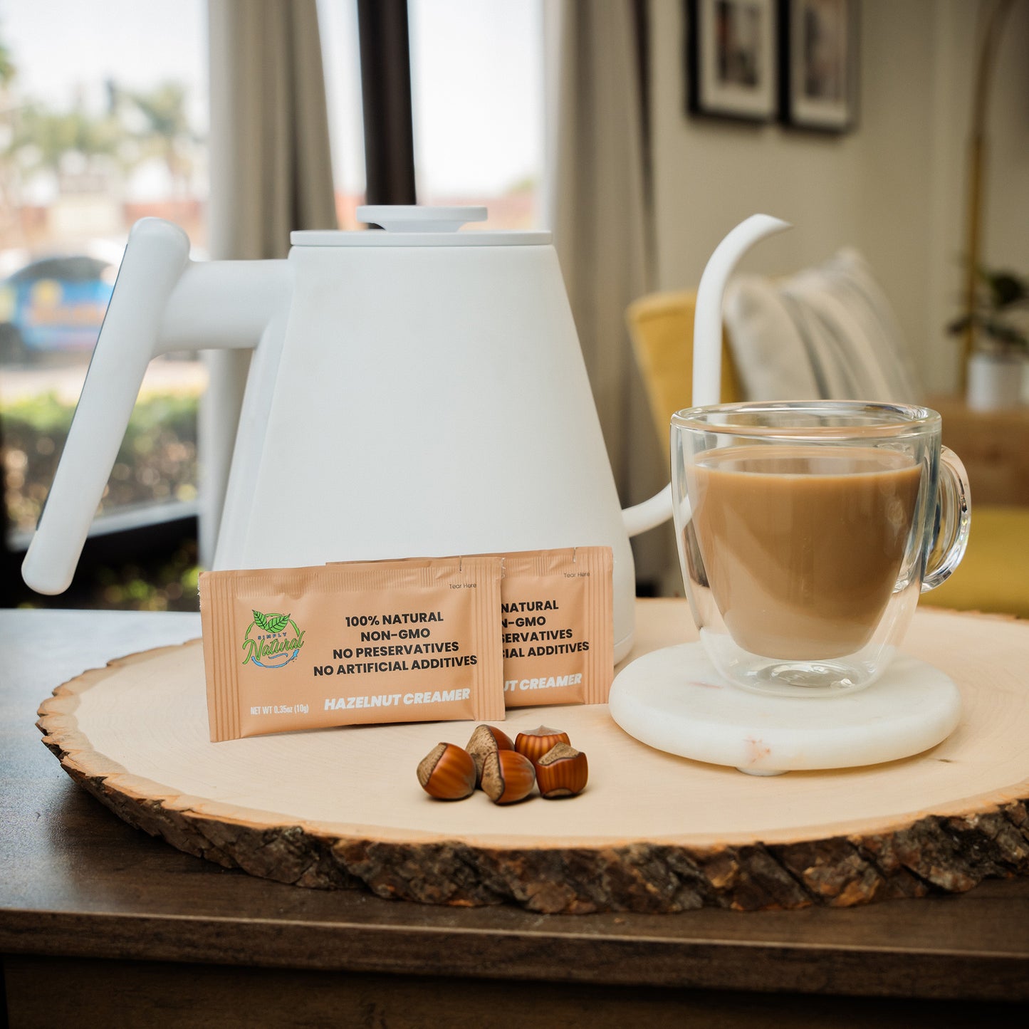 Simply Natural Hazelnut Creamer Sweetened Condensed Milk 10g-sachet
