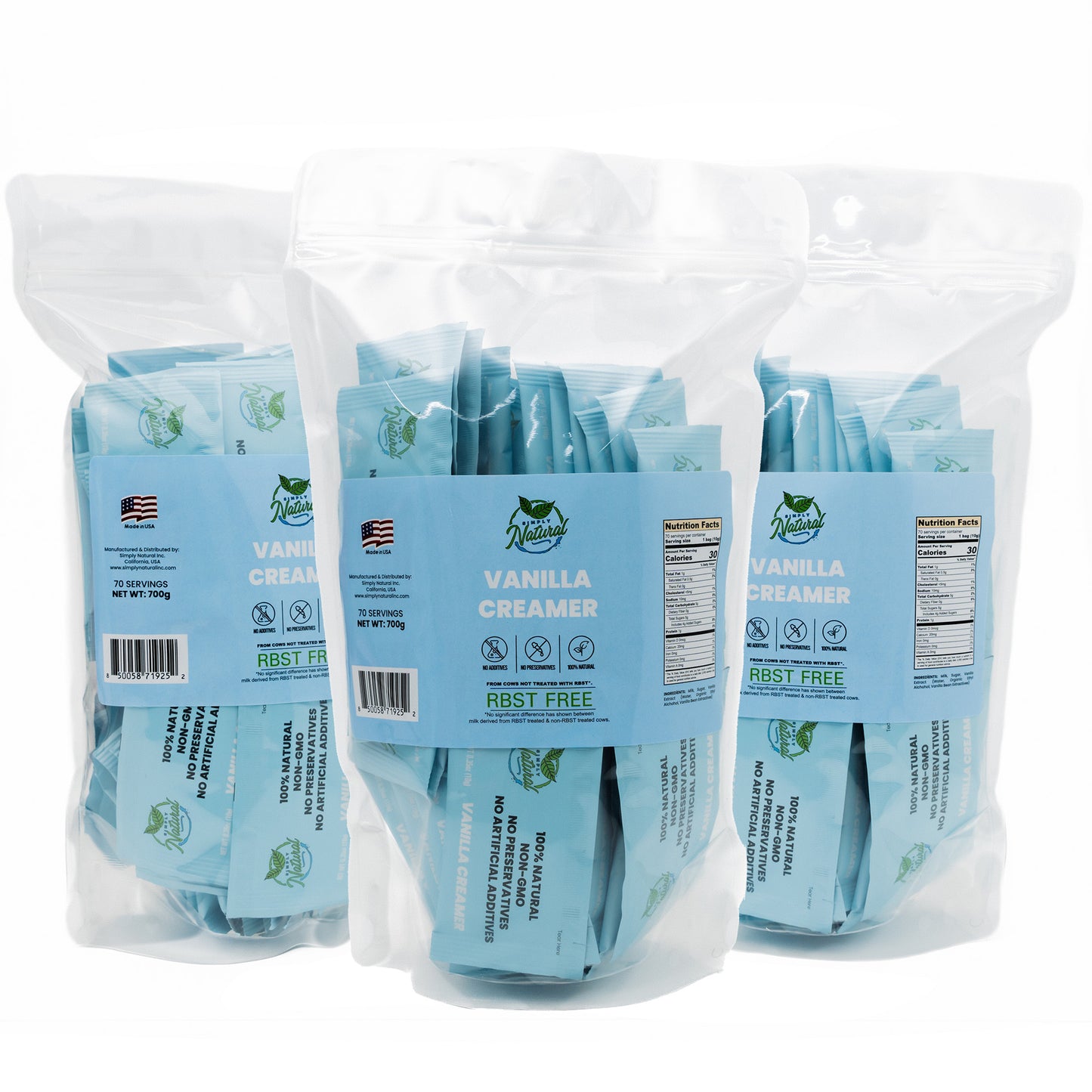 Simply Natural Vanilla Creamer Sweetened Condensed Milk 10g-sachet